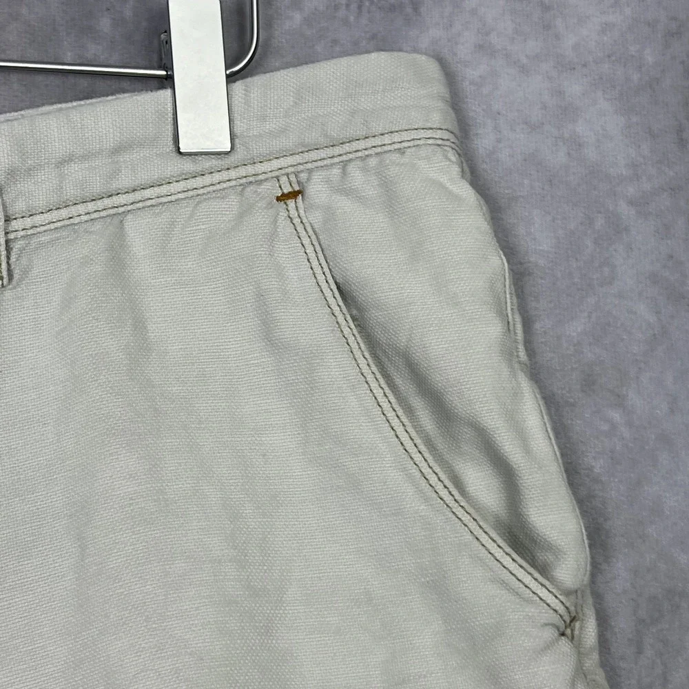 Tommy Bahama Men's Beige Linen Blend Chino‎ Shorts